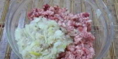 творожное тесто с фаршем