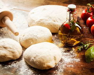 Вегетарианское тесто для пиццы