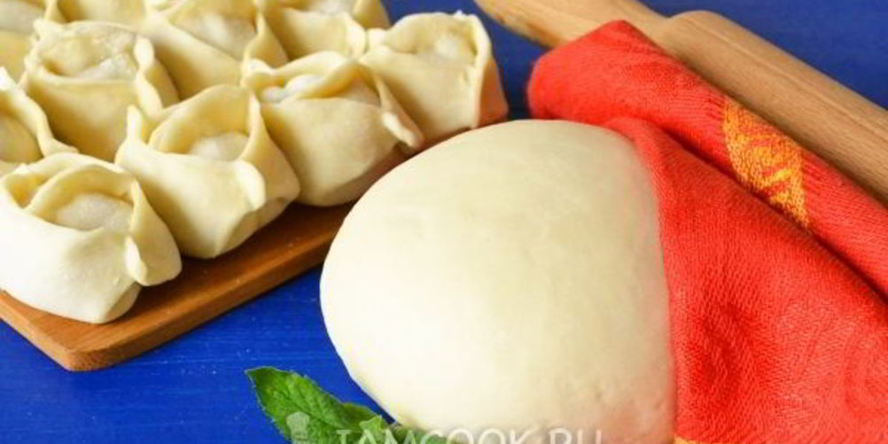 Рецепт заварное тесто для мантов