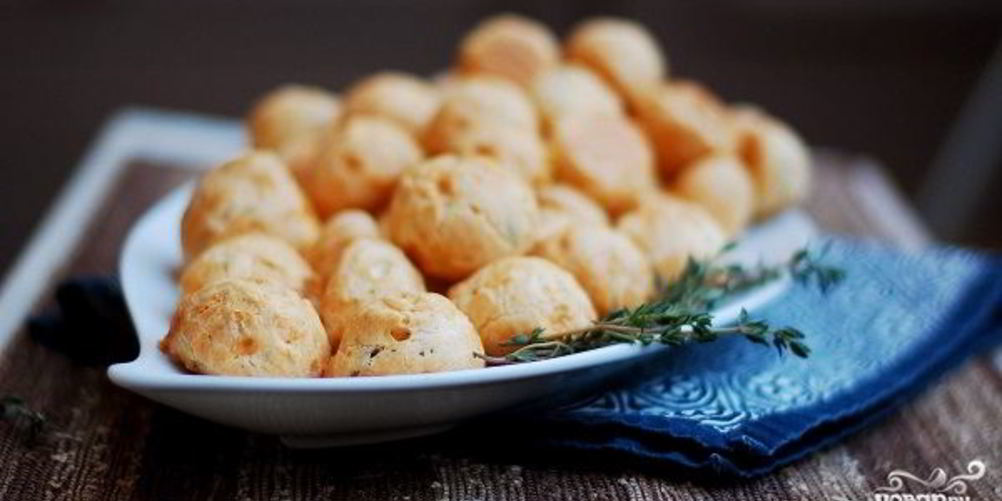 Рецепт заварное тесто с сыром