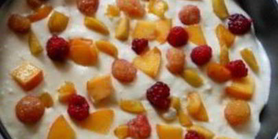 бисквитно-творожный торт