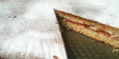 бисквитный торт с вареньем