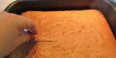 бисквитный торт со сгущенкой