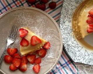 Блинный торт со сгущенкой