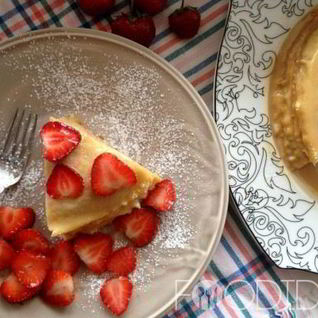 Блинный торт со сгущенкой