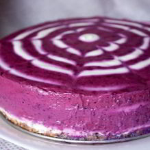 Рецепт Черничный торт без выпечки