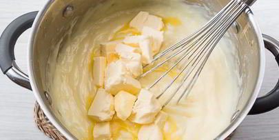 домашний наполеон с кремом пломбир