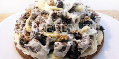 глазастый торт на хэллоуин