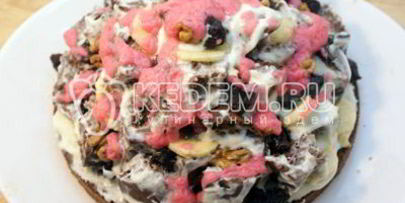 глазастый торт на хэллоуин