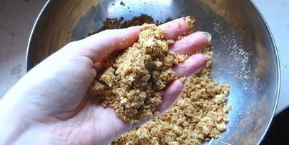 итальянский бисквит с виноградом