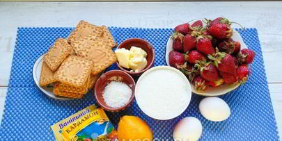 клубничный торт облако