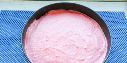 клубничный торт облако