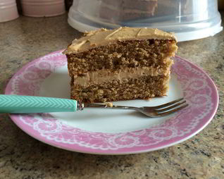 Кофейный торт с кремом