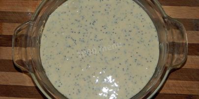 маковый торт со сметаной