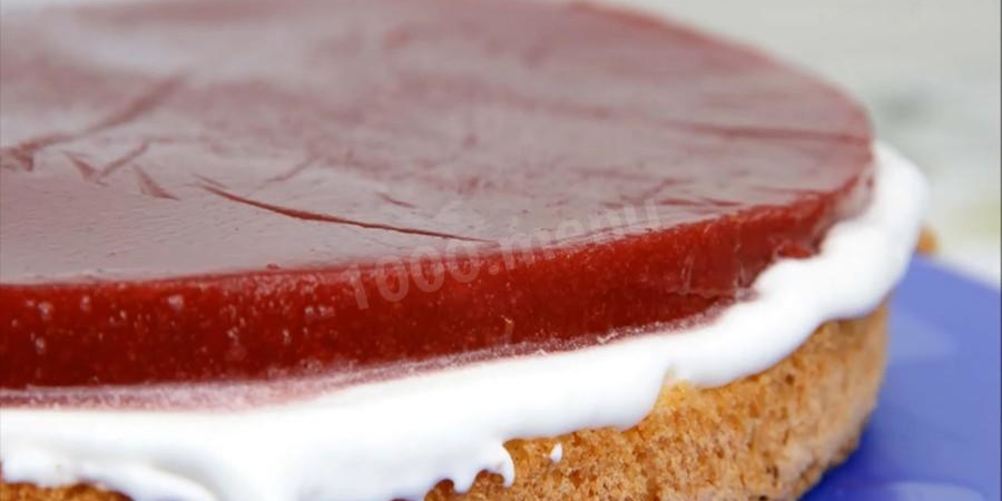 Рецепт малиновая начинка для торта