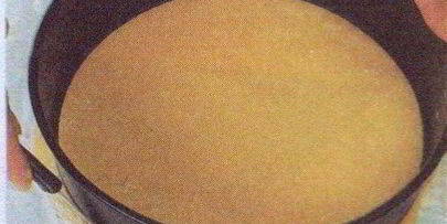 марципаново-цитрусовый торт