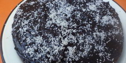 медовик с шоколадной глазурью