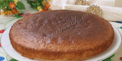 медовый бисквит