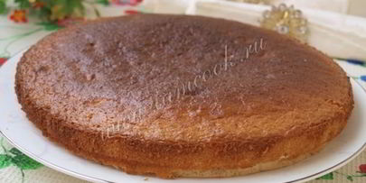 медовый бисквит