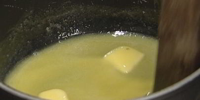 миндальный торт с заварным кремом