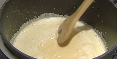 миндальный торт с заварным кремом