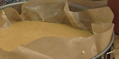 миндальный торт с заварным кремом