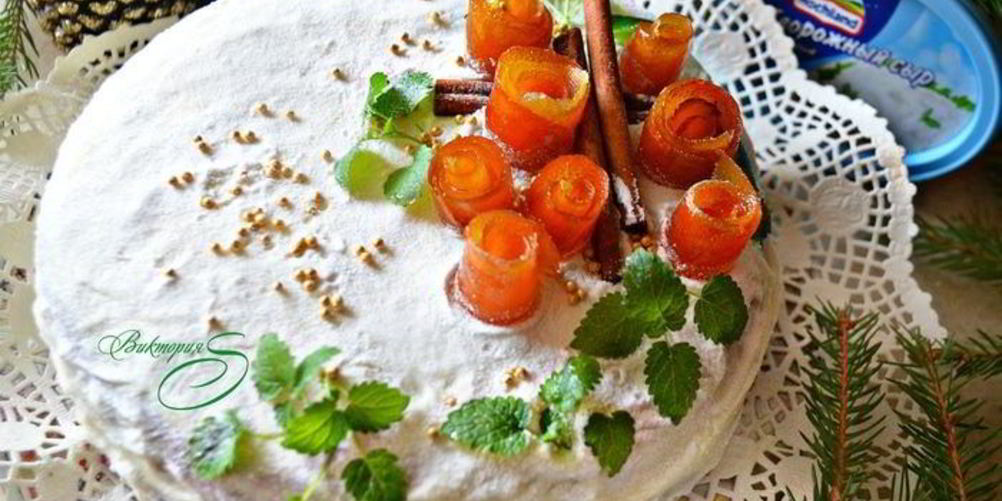 Рецепт морковный торт с ароматом апельсина