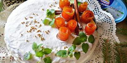 морковный торт с ароматом апельсина