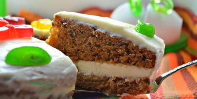 морковный торт с ароматом апельсина