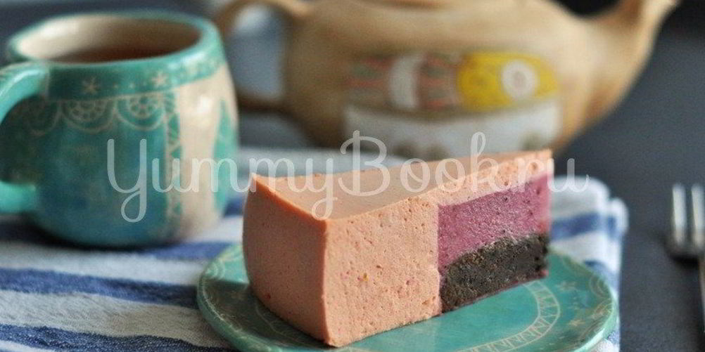 Рецепт муссовый торт с клубникой и грейпфрутом