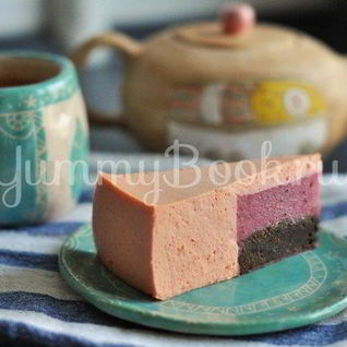 Муссовый торт с клубникой и грейпфрутом