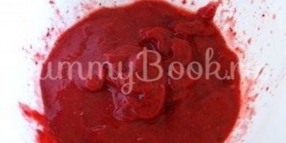 муссовый торт с клубникой и грейпфрутом