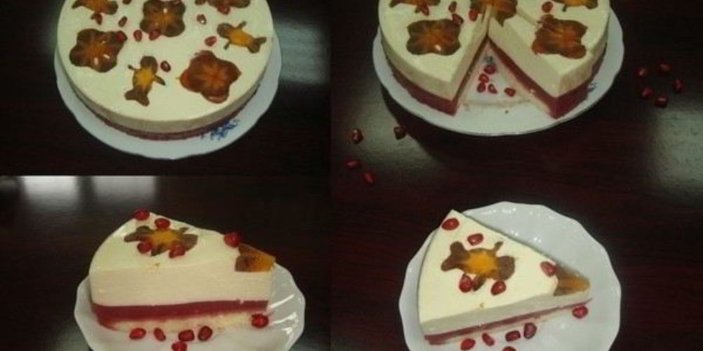 Рецепт новогодний торт с творожным суфле