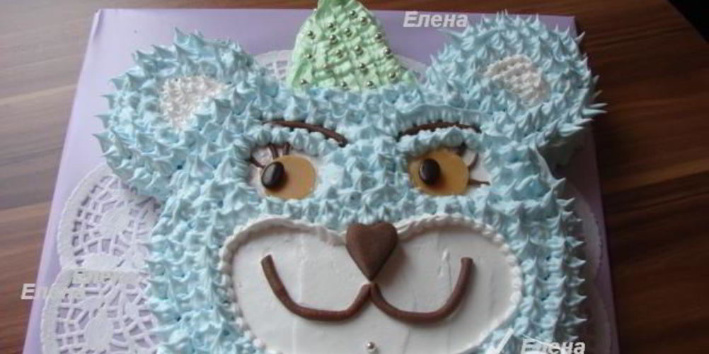 Рецепт ореховый бисквитный торт мишка