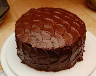 Простой шоколадный тортик