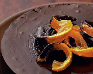 Шоколадно-апельсиновый торт