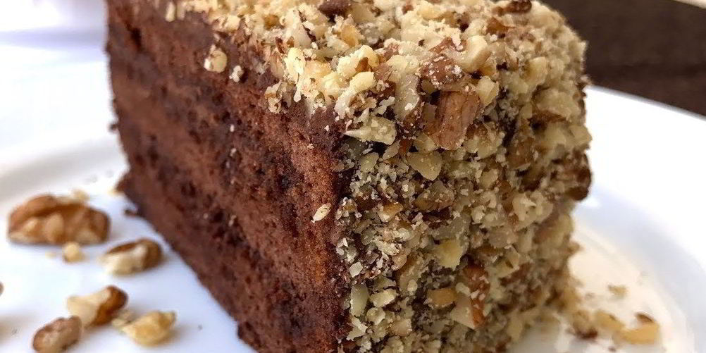 Рецепт шоколадно-ореховый торт