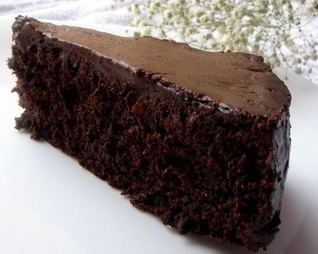 Шоколадно-свекольный торт