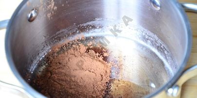 шоколадный бисквит на белках