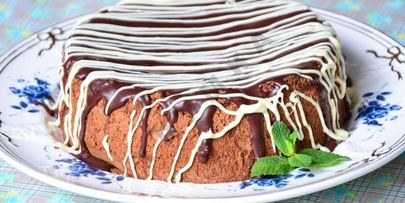 шоколадный бисквит на белках