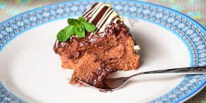 шоколадный бисквит на белках