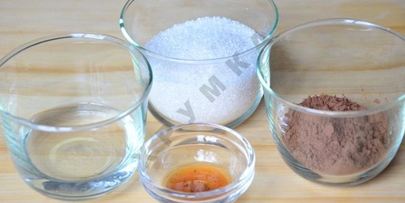 шоколадный бисквит на белках