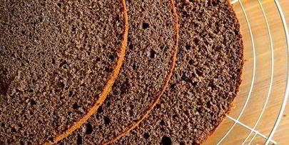 шоколадный торт с вафельным кремом