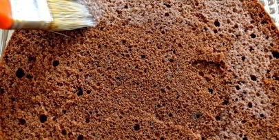 шоколадный торт с вафельным кремом