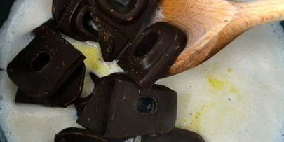 шоколадный торт с вафельным кремом