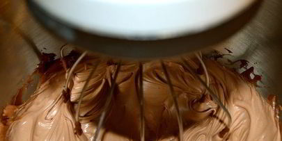 шоколадный торт с вафельным кремом