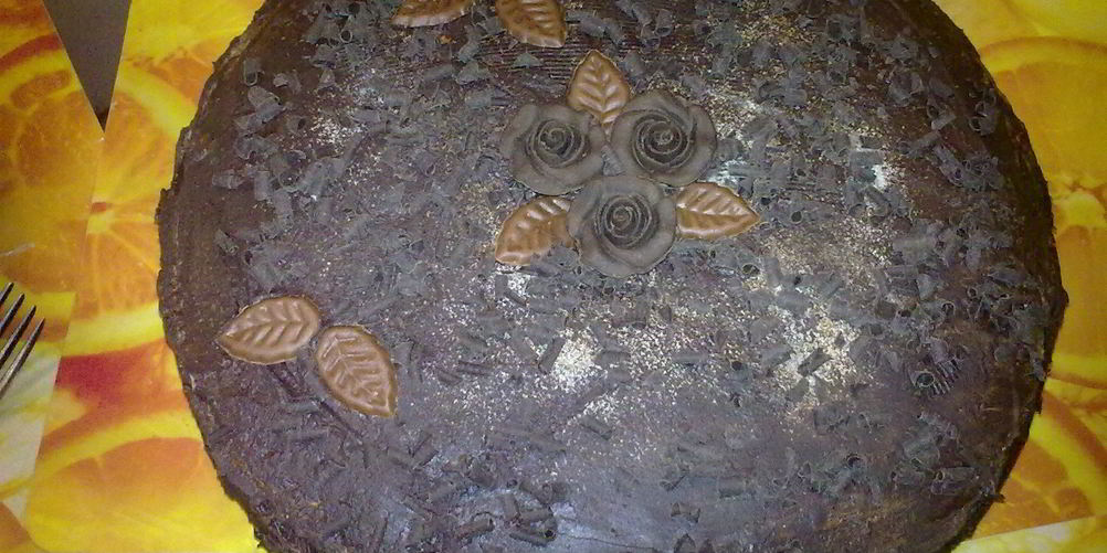 Рецепт шоколадный торт с вишней и коньяком