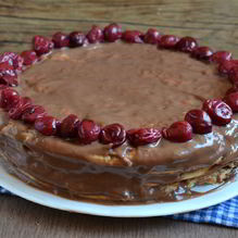 Рецепт Шоколадный торт с вишней