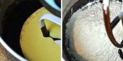 шоколадный торт с заварным кремом