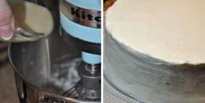 шоколадный торт с заварным кремом